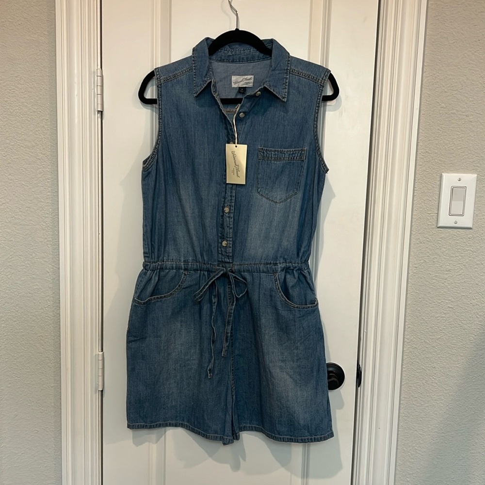 NEW Denim Romper